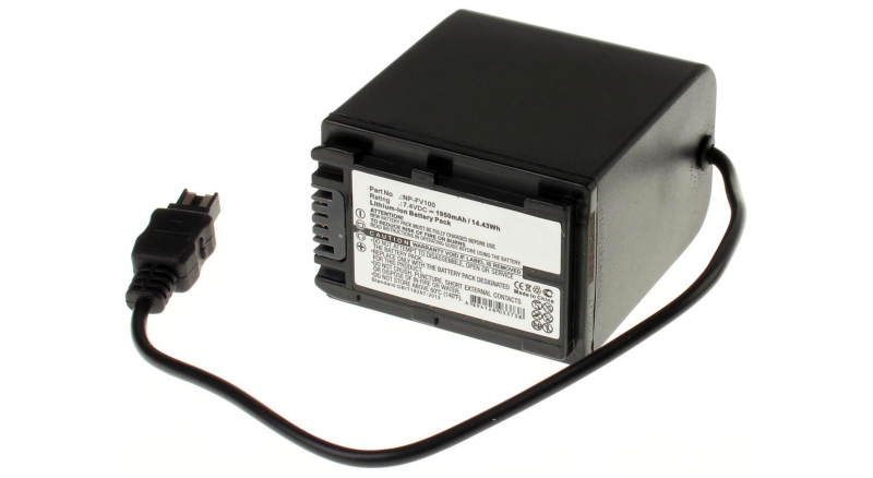 Аккумуляторная батарея NP-FV90 для фотоаппаратов и видеокамер Sony. Артикул iB-F451.Емкость (mAh): 1950. Напряжение (V): 7,4