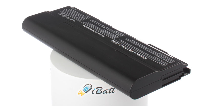 Аккумуляторная батарея для ноутбука Toshiba Satellite Pro A100-00i. Артикул iB-A447.Емкость (mAh): 8800. Напряжение (V): 10,8