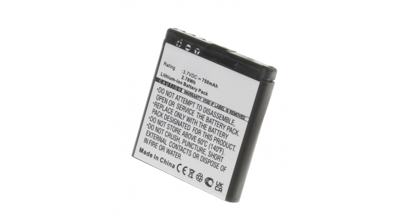 Аккумуляторная батарея BL-6P для телефонов, смартфонов Nokia. Артикул iB-M312.Емкость (mAh): 750. Напряжение (V): 3,7