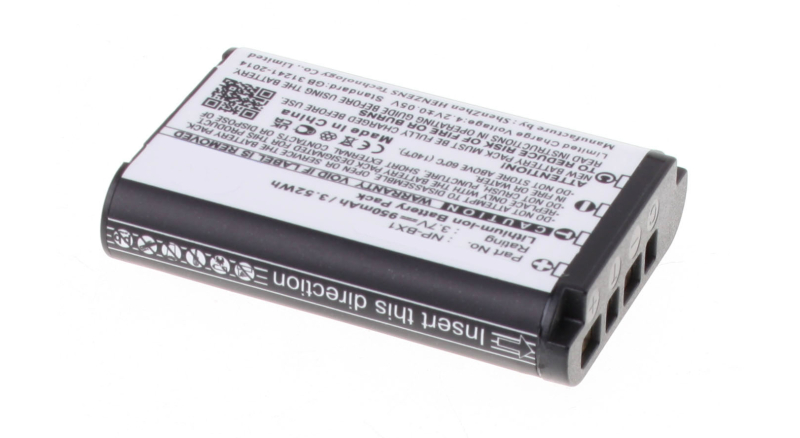 Аккумуляторные батареи для фотоаппаратов и видеокамер Sony Cyber-shot DSC-HX60VЕмкость (mAh): 950. Напряжение (V): 3,7