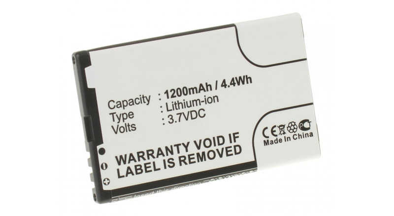 Аккумуляторная батарея BL-4UV для телефонов, смартфонов Vertu. Артикул iB-M311.Емкость (mAh): 1200. Напряжение (V): 3,7