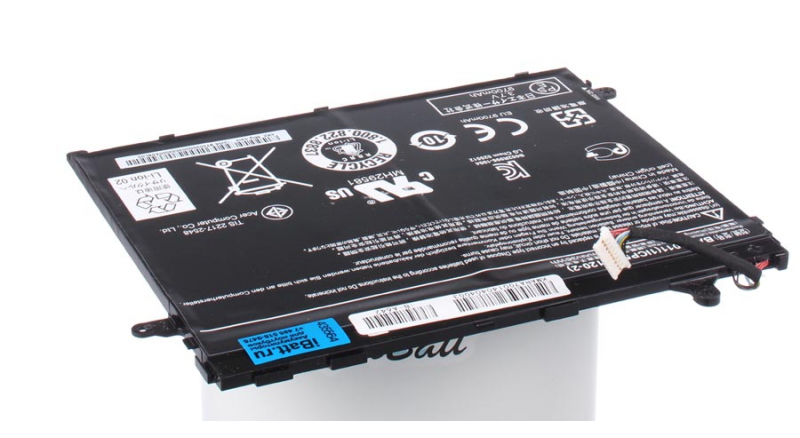 Аккумуляторная батарея для ноутбука Acer Iconia Tab A511. Артикул iB-A642.Емкость (mAh): 9600. Напряжение (V): 3,7