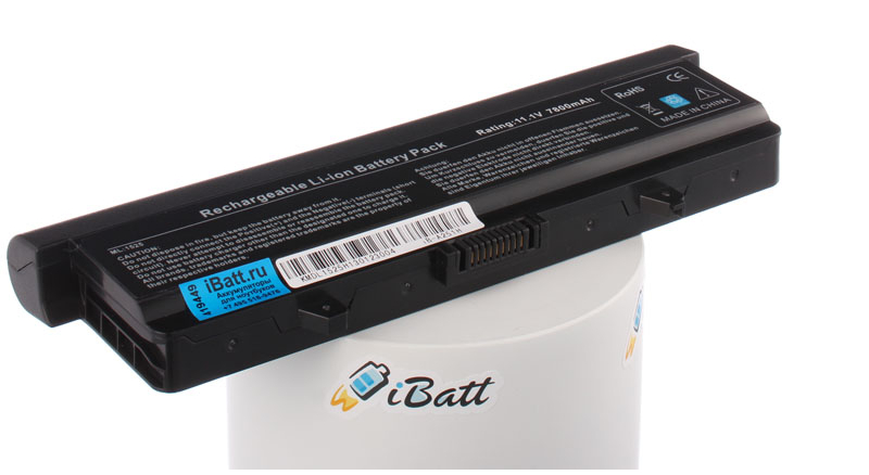 Аккумуляторная батарея C595H для ноутбуков Dell. Артикул iB-A251H.Емкость (mAh): 7800. Напряжение (V): 11,1