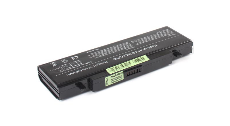 Аккумуляторная батарея для ноутбука Samsung R510-AS05NL. Артикул 11-1396.Емкость (mAh): 6600. Напряжение (V): 11,1