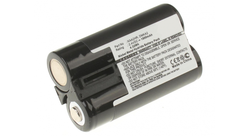 Аккумуляторные батареи для фотоаппаратов и видеокамер Kodak EasyShare C633Емкость (mAh): 1800. Напряжение (V): 2,4