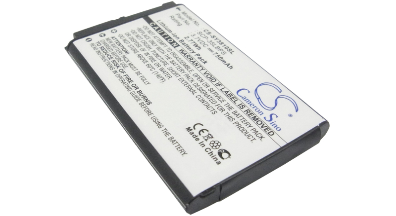 Аккумуляторная батарея SCP-35LBPS для телефонов, смартфонов Sanyo. Артикул iB-M2803.Емкость (mAh): 750. Напряжение (V): 3,7