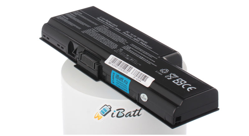 Аккумуляторная батарея PABAS121 для ноутбуков Toshiba. Артикул iB-A544.Емкость (mAh): 4400. Напряжение (V): 14,8