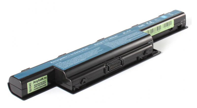 Аккумуляторная батарея для ноутбука Packard Bell EasyNote LM82-RB-001. Артикул 11-1217.Емкость (mAh): 4400. Напряжение (V): 10,8
