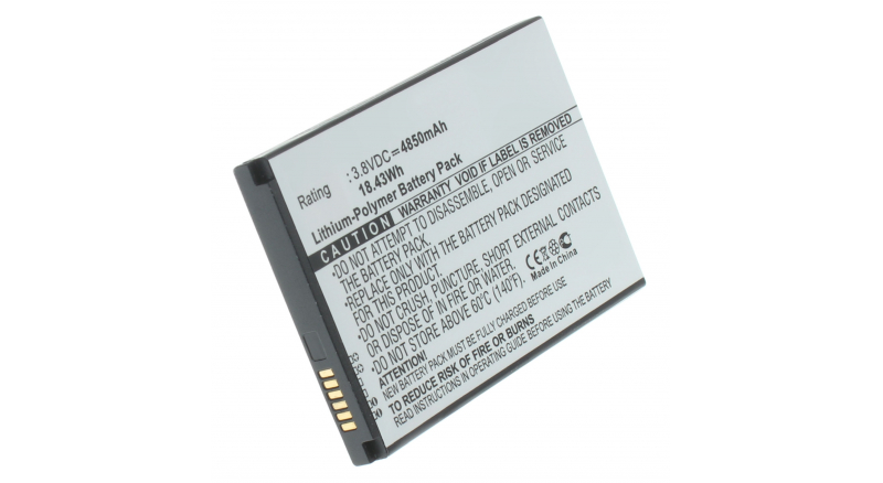 Аккумуляторная батарея для телефона, смартфона Sonim XP8800. Артикул iB-M3393.Емкость (mAh): 4850. Напряжение (V): 3,8