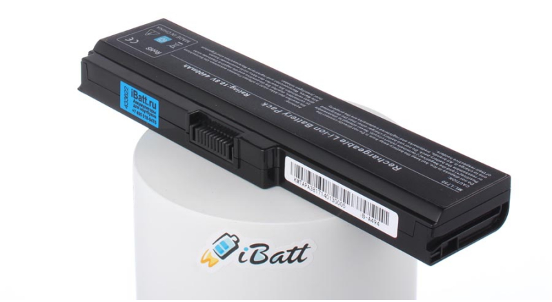 Аккумуляторная батарея PA3819U-1BAS для ноутбуков Toshiba. Артикул iB-A494.Емкость (mAh): 4400. Напряжение (V): 10,8