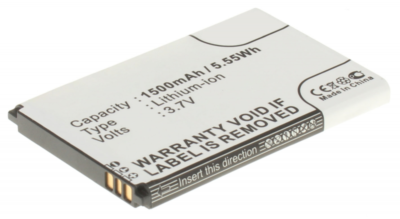 Аккумуляторная батарея HWBAF1 для телефонов, смартфонов BLU. Артикул iB-M170.Емкость (mAh): 1500. Напряжение (V): 3,7