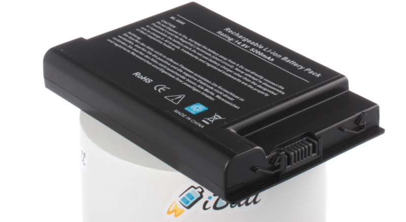 Аккумуляторная батарея для ноутбука Acer TravelMate 8004LMib. Артикул iB-A268H.Емкость (mAh): 5200. Напряжение (V): 14,8