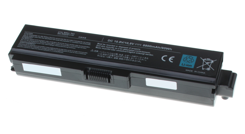 Аккумуляторная батарея для ноутбука Toshiba Satellite Pro L630-12E. Артикул 11-1499.Емкость (mAh): 8800. Напряжение (V): 10,8
