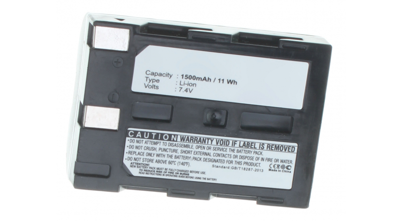 Аккумуляторная батарея PL400B.857 для фотоаппаратов и видеокамер Samsung. Артикул iB-F184.Емкость (mAh): 1500. Напряжение (V): 7,4