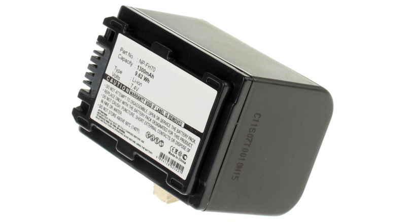 Аккумуляторные батареи для фотоаппаратов и видеокамер Sony DCR-DVD110Емкость (mAh): 1300. Напряжение (V): 7,4
