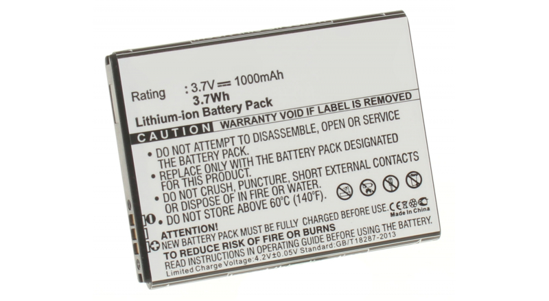 Аккумуляторная батарея для телефона, смартфона Samsung Cooper. Артикул iB-M1028.Емкость (mAh): 1000. Напряжение (V): 3,7