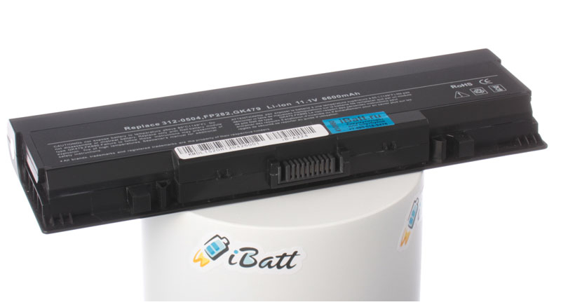 Аккумуляторная батарея 451-10476 для ноутбуков Dell. Артикул iB-A224.Емкость (mAh): 6600. Напряжение (V): 11,1