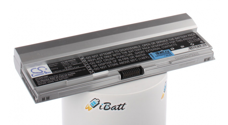 Аккумуляторная батарея 453-10069 для ноутбуков Dell. Артикул iB-A348.Емкость (mAh): 4400. Напряжение (V): 11,1