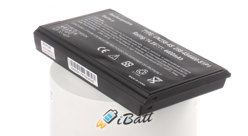Аккумуляторная батарея для ноутбука Uniwill N258AS. Артикул iB-A746.Емкость (mAh): 4400. Напряжение (V): 14,8
