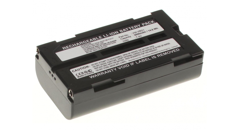 Аккумуляторная батарея CGR-B/202A1B для фотоаппаратов и видеокамер JVC. Артикул iB-F367.Емкость (mAh): 2000. Напряжение (V): 7,4