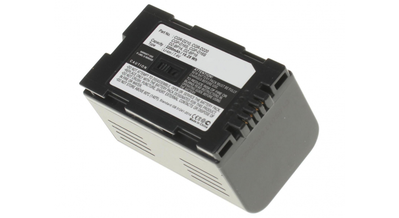 Аккумуляторные батареи для фотоаппаратов и видеокамер Panasonic AG-DVX1000Емкость (mAh): 2200. Напряжение (V): 7,4