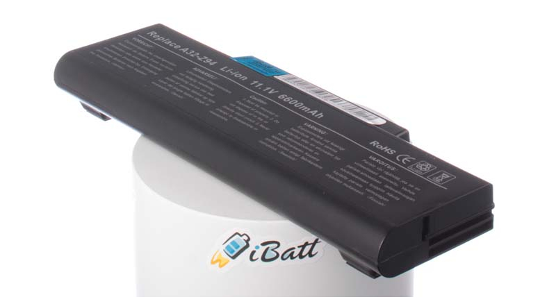 Аккумуляторная батарея для ноутбука Asus Pro31Jv. Артикул iB-A169.Емкость (mAh): 6600. Напряжение (V): 11,1