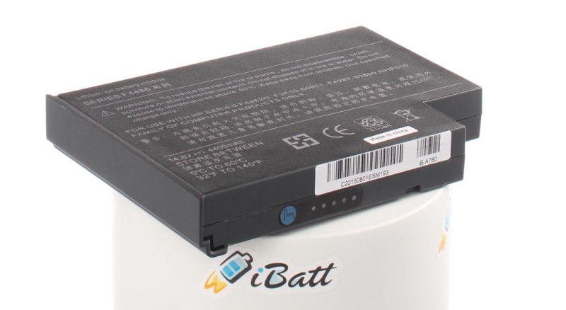 Аккумуляторная батарея для ноутбука Fujitsu-Siemens FMV-7180MR3. Артикул iB-A760.Емкость (mAh): 4400. Напряжение (V): 14,4