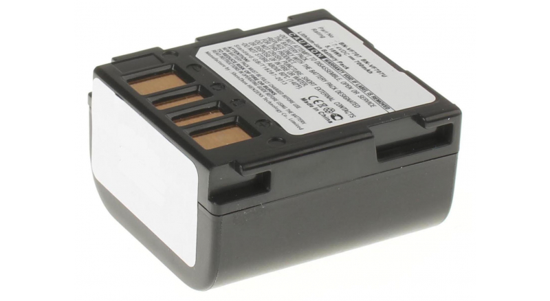 Аккумуляторные батареи для фотоаппаратов и видеокамер JVC GR-D570KRЕмкость (mAh): 700. Напряжение (V): 7,4