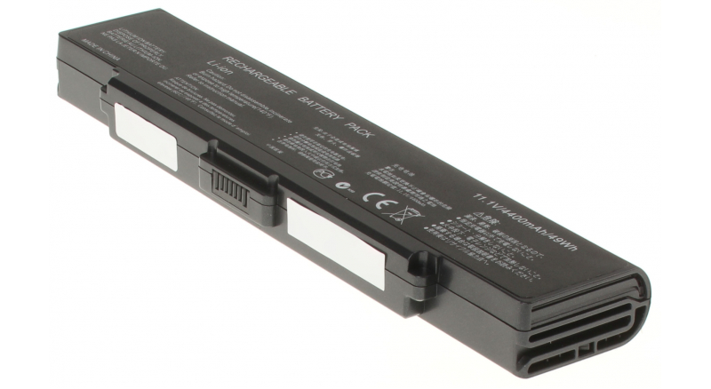 Аккумуляторная батарея для ноутбука Sony Vaio VGN-CR31ZR/R. Артикул 11-1581.Емкость (mAh): 4400. Напряжение (V): 11,1