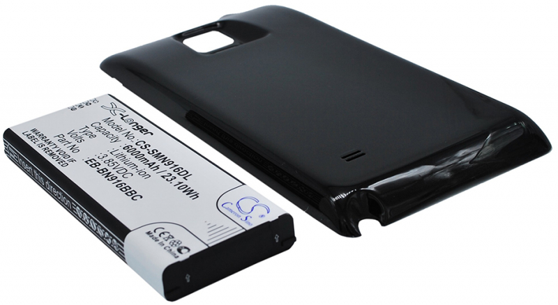 Аккумуляторная батарея для телефона, смартфона Samsung SM-N9109W. Артикул iB-M760.Емкость (mAh): 6000. Напряжение (V): 3,85