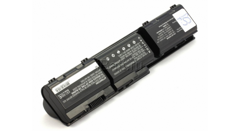 Аккумуляторная батарея AK.006BT.069 для ноутбуков Acer. Артикул 11-1673.Емкость (mAh): 6600. Напряжение (V): 11,1