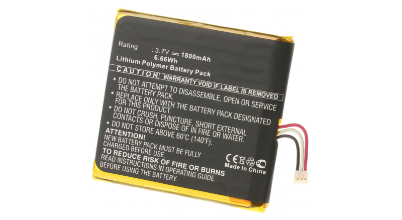 Аккумуляторная батарея 1253-4166.1 для телефонов, смартфонов Sony Ericsson. Артикул iB-M488.Емкость (mAh): 1800. Напряжение (V): 3,7