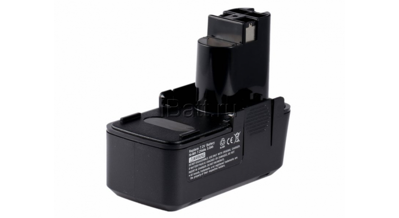 Аккумуляторная батарея для электроинструмента Bosch GSR 7.2V. Артикул iB-T170.Емкость (mAh): 3300. Напряжение (V): 7,2