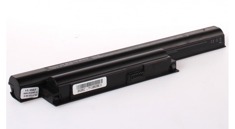 Аккумуляторная батарея для ноутбука Sony VAIO VPC-EE2E1E/WI. Артикул 11-1557.Емкость (mAh): 4400. Напряжение (V): 11,1
