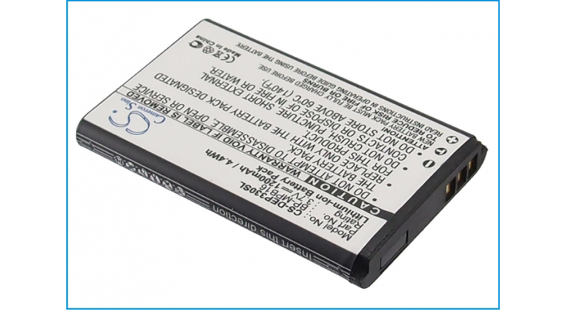 Аккумуляторная батарея BP-MPB16 для телефонов, смартфонов AEG. Артикул iB-M1726.Емкость (mAh): 1200. Напряжение (V): 3,7