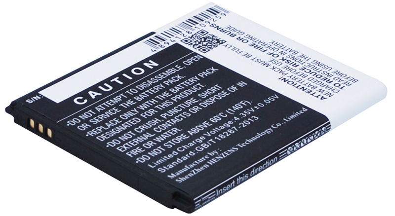 Аккумуляторная батарея для телефона, смартфона Samsung SM-G310A. Артикул iB-M2714.Емкость (mAh): 1550. Напряжение (V): 3,8