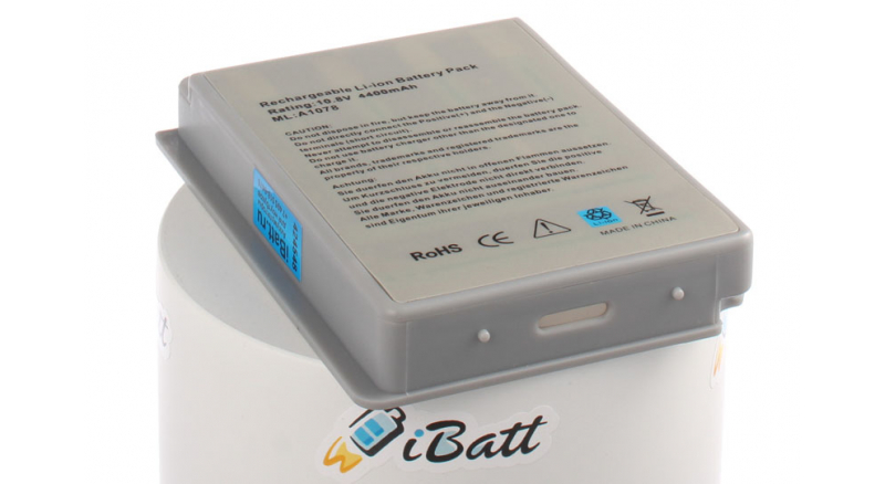 Аккумуляторная батарея iBatt iB-A428 для ноутбука AppleЕмкость (mAh): 4400. Напряжение (V): 10,8
