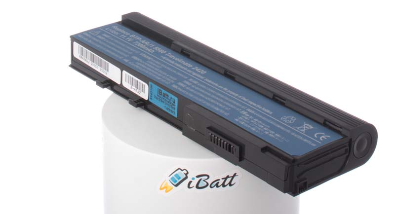 Аккумуляторная батарея для ноутбука Acer Extensa 4630-731G12Mi. Артикул iB-A152.Емкость (mAh): 6600. Напряжение (V): 11,1