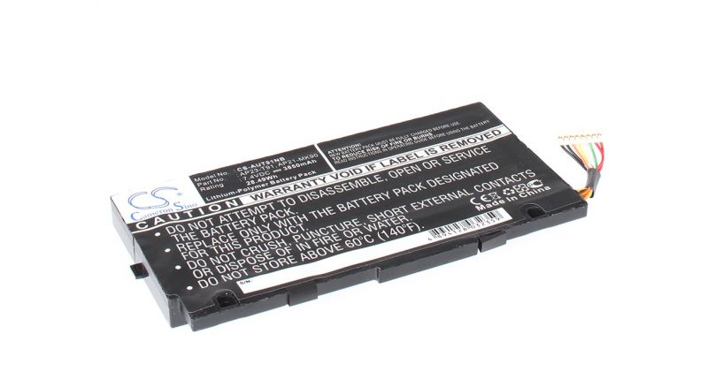 Аккумуляторная батарея для ноутбука Asus Eee PC T91. Артикул iB-A496.Емкость (mAh): 3850. Напряжение (V): 7,4