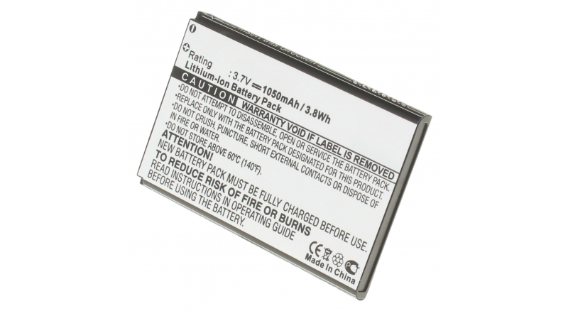 Аккумуляторная батарея для телефона, смартфона Philips Xenium X806. Артикул iB-M476.Емкость (mAh): 1050. Напряжение (V): 3,7