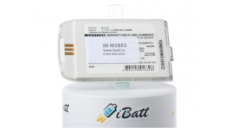 Аккумуляторная батарея iBatt iB-M2853 для телефонов, смартфонов SiemensЕмкость (mAh): 800. Напряжение (V): 3,7