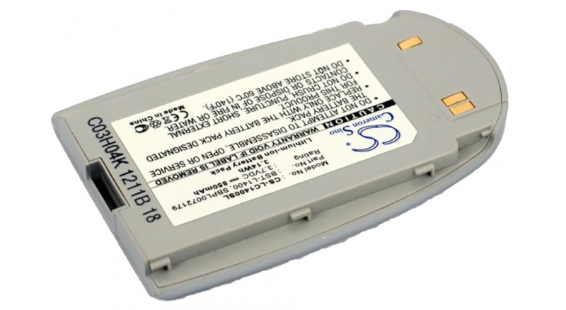 Аккумуляторная батарея BPL0072179 для телефонов, смартфонов LG. Артикул iB-M163.Емкость (mAh): 850. Напряжение (V): 3,7