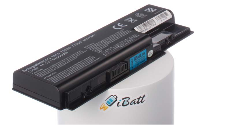 Аккумуляторная батарея BT.00603.033 для ноутбуков Packard Bell. Артикул iB-A140H.Емкость (mAh): 5200. Напряжение (V): 11,1