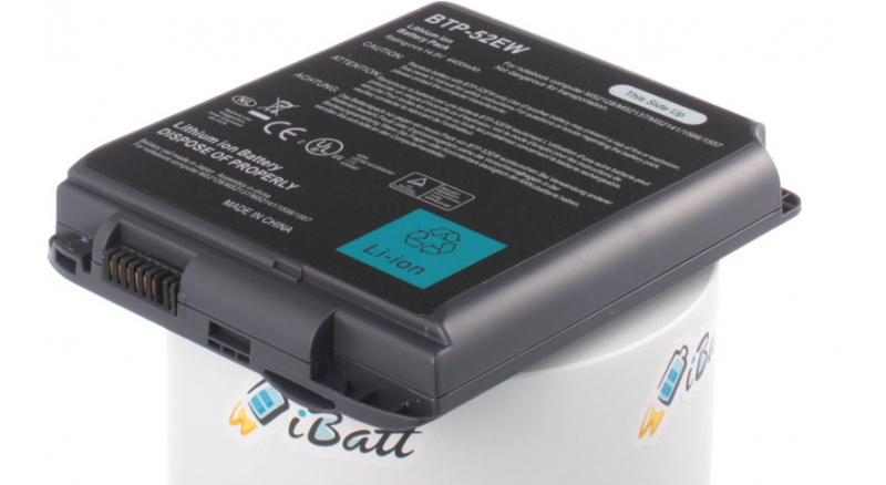 Аккумуляторная батарея для ноутбука iRU Stilo 3115. Артикул iB-A223.Емкость (mAh): 4400. Напряжение (V): 14,8