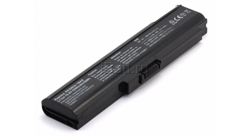 Аккумуляторная батарея PA3594U-1BRS для ноутбуков Toshiba. Артикул 11-1459.Емкость (mAh): 4400. Напряжение (V): 10,8