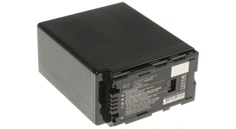 Аккумуляторные батареи для фотоаппаратов и видеокамер Panasonic AG-AC160AЕмкость (mAh): 7800. Напряжение (V): 7,4