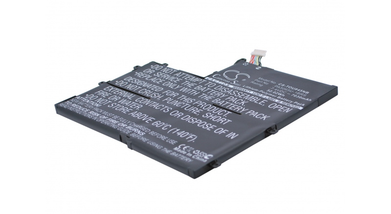 Аккумуляторная батарея для ноутбука Toshiba Satellite U845W-S410. Артикул iB-A1372.Емкость (mAh): 7030. Напряжение (V): 7,4