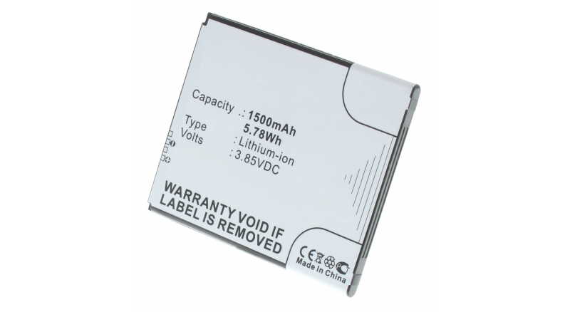 Аккумуляторная батарея iBatt iB-M3067 для телефонов, смартфонов ZTEЕмкость (mAh): 1500. Напряжение (V): 3,85