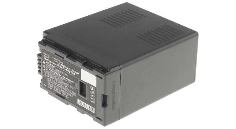 Аккумуляторные батареи для фотоаппаратов и видеокамер Panasonic AG-HMR10AЕмкость (mAh): 4400. Напряжение (V): 7,4