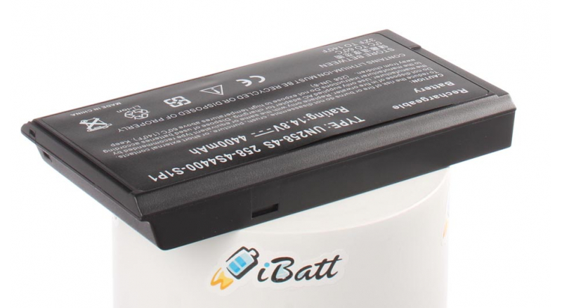 Аккумуляторная батарея для ноутбука Uniwill 258AX. Артикул iB-A746.Емкость (mAh): 4400. Напряжение (V): 14,8